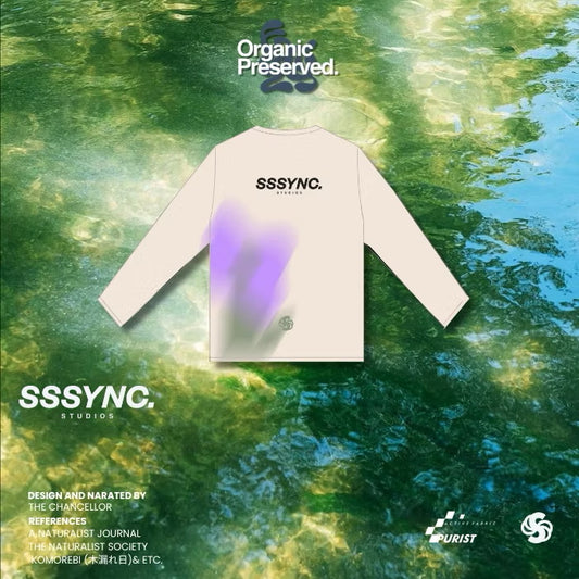 Organic Preserved Cream Long Sleeve Woman SSSYNC Studios Running Jersey