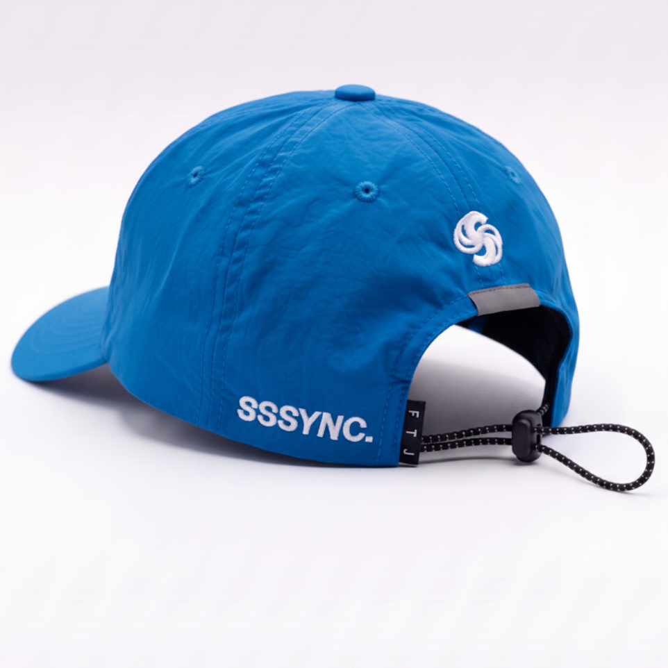 Cap 6.0 Blue Electric SSSYNC STUDIOS x FTJ