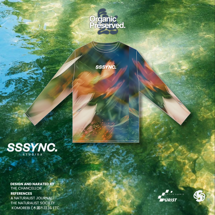 Organic Preserved Summer Bloom Long Sleeve Woman SSSYNC Studios Running Jersey