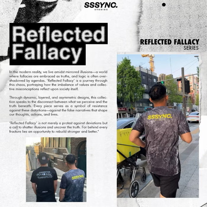 Reflected Fallacy Laundry Buddy Short Sleeves SSSYNC Studios Running Jersey