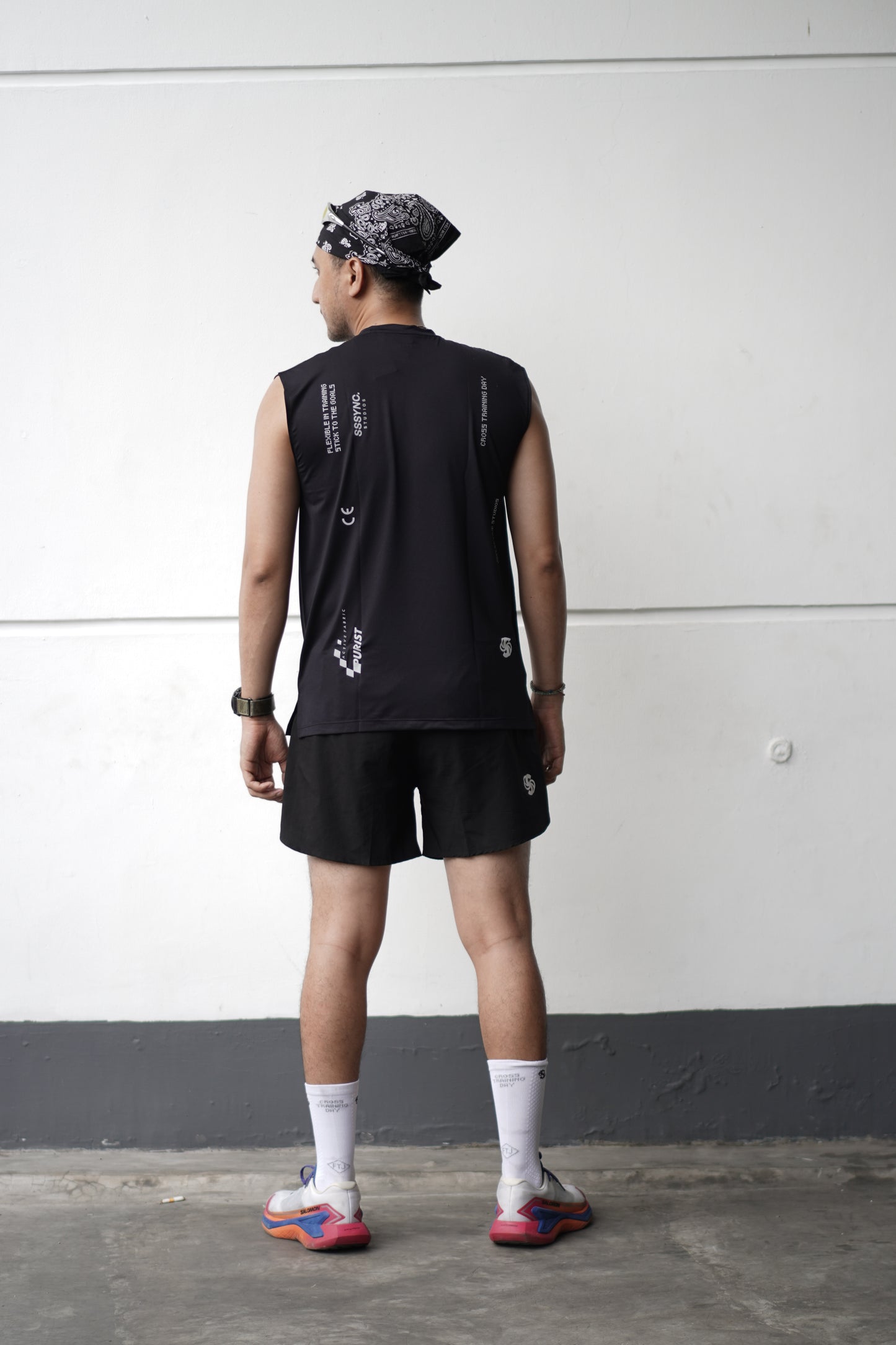 Cross Train G.E.N Sleeveless Tees Black