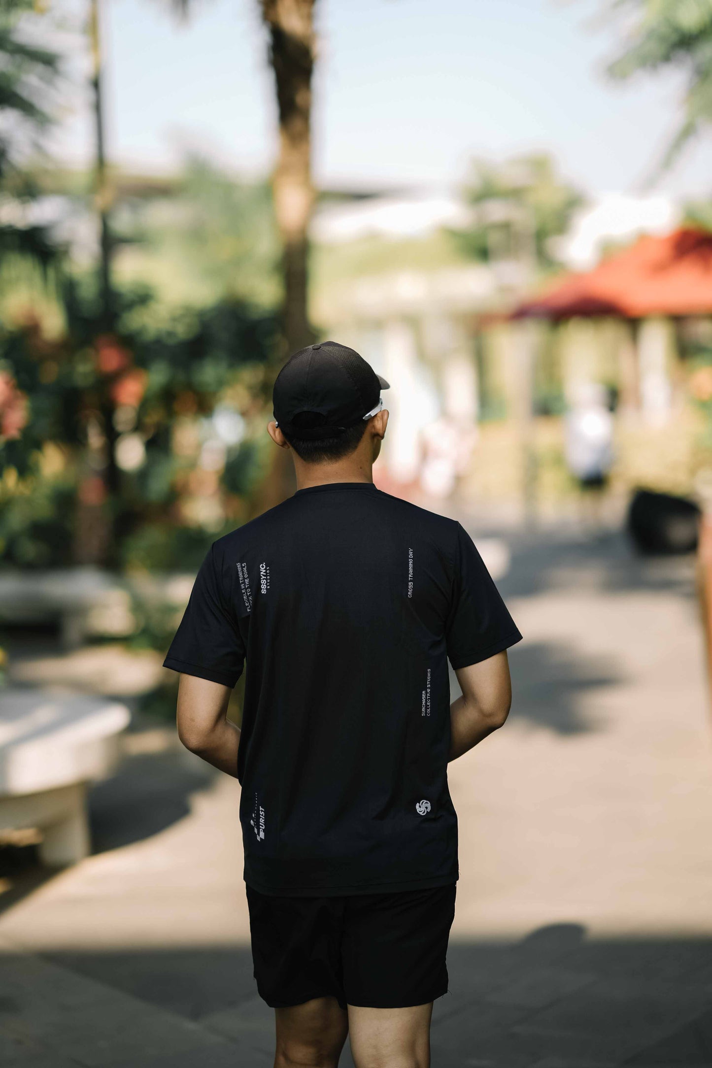 Cross Train G.E.N Black - SSSYNC STUDIOS Running Short Sleeve