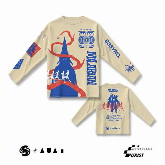 Pre Order Milarian Kaluargi x SSSYNC Long Sleeve Running Jersey
