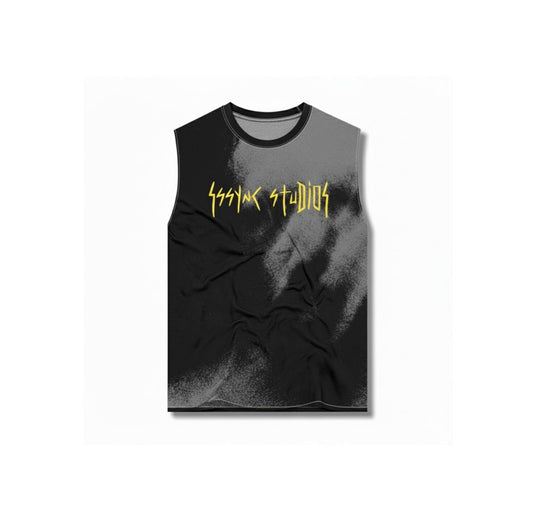 Reflected Fallacy Anti Criticsm Sleeveless SSSYNC Studios Running Jersey