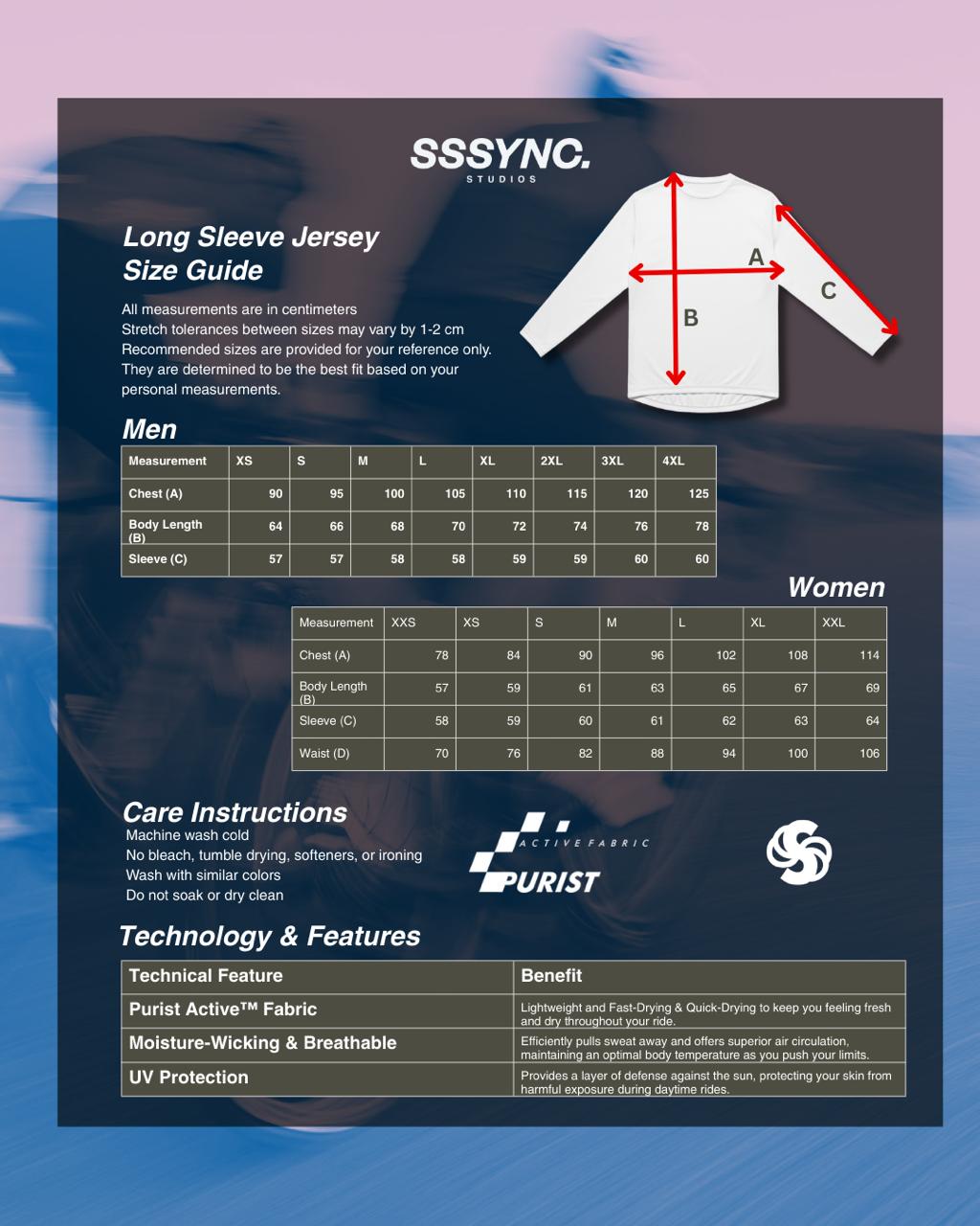 Pre Order SGCC Long Sleeve Cross Train Jersey