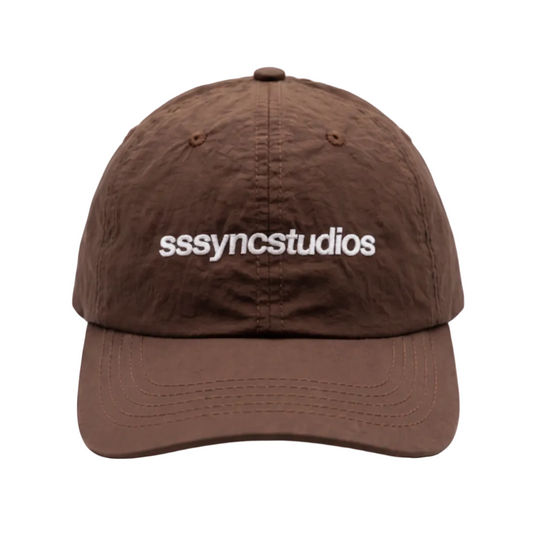 Cap 6.0 Brown SSSYNC STUDIOS x FTJ