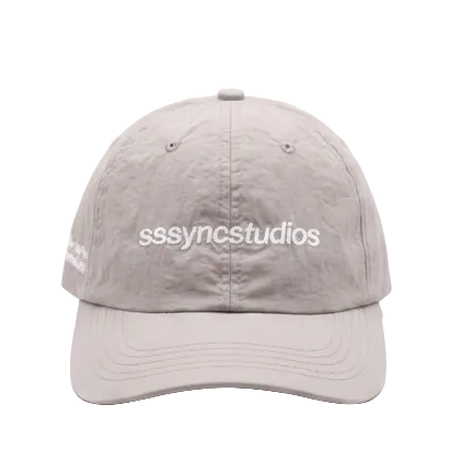 Cap 6.0 Ash Grey SSSYNC STUDIOS x FTJ