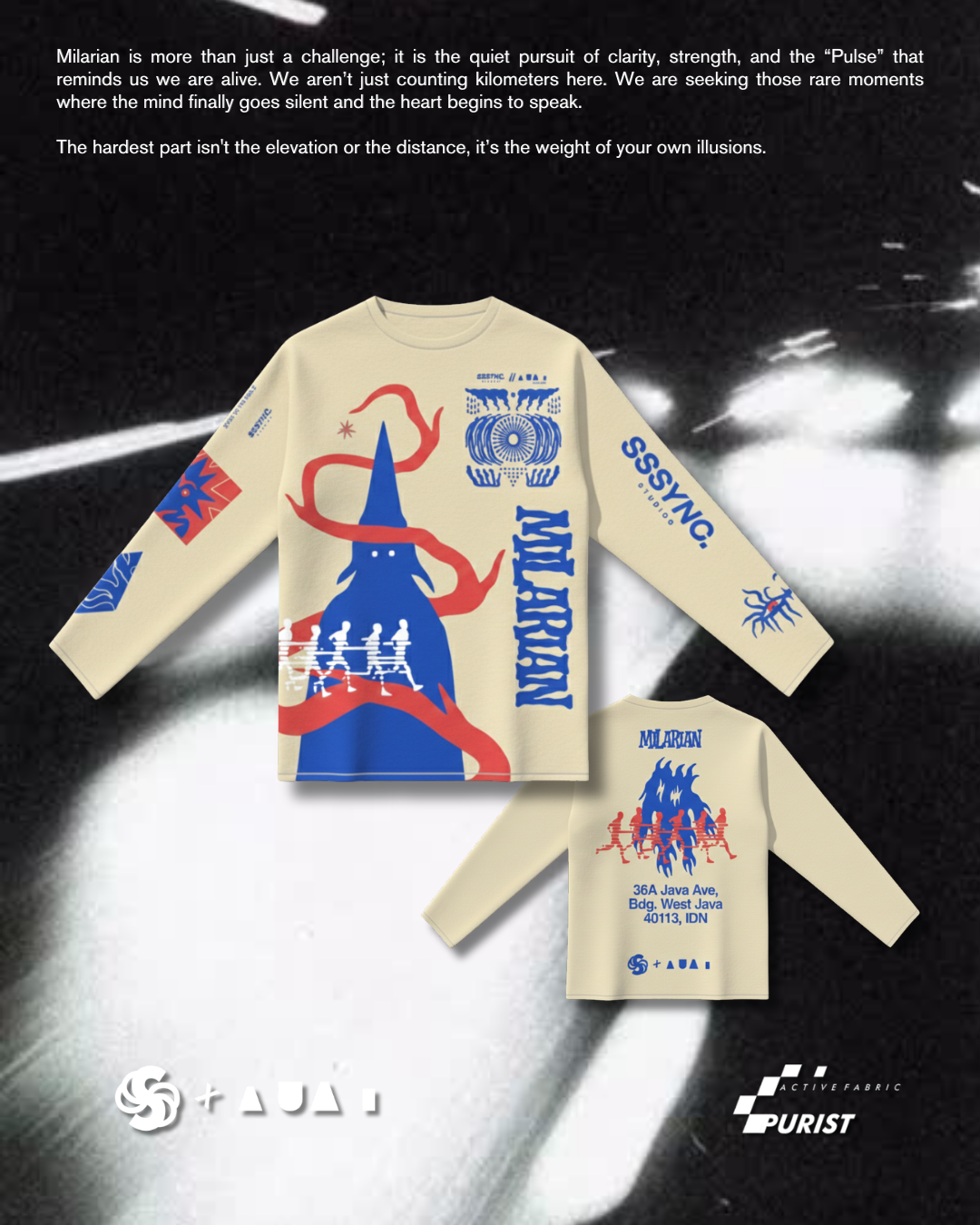 Pre Order Milarian Kaluargi x SSSYNC Long Sleeve Running Jersey