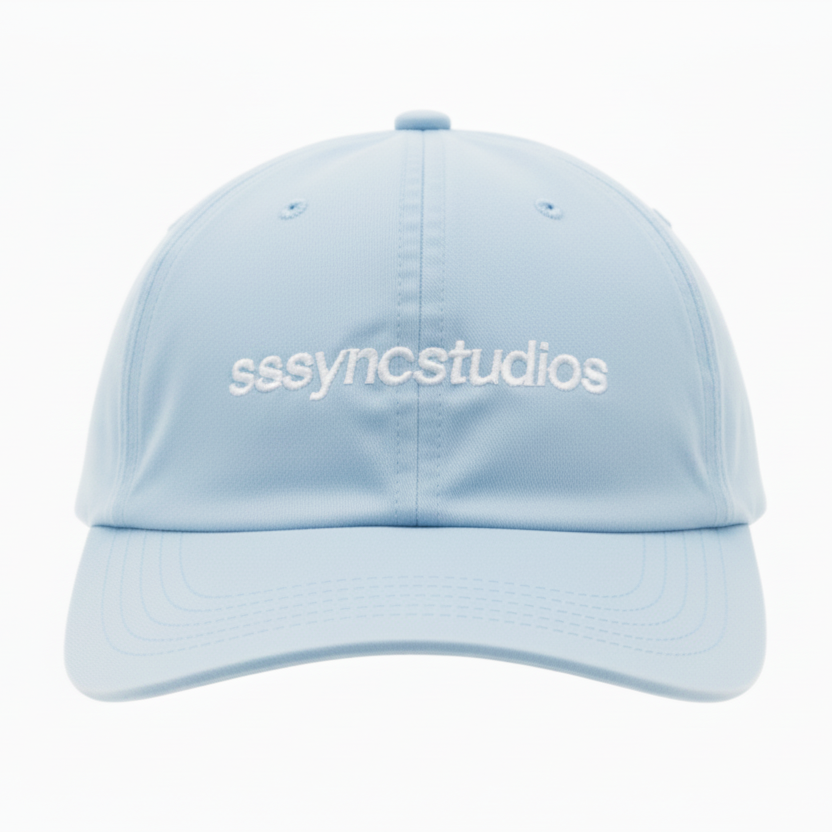 Cap 6.0 Ice Blue SSSYNC STUDIOS x FTJ