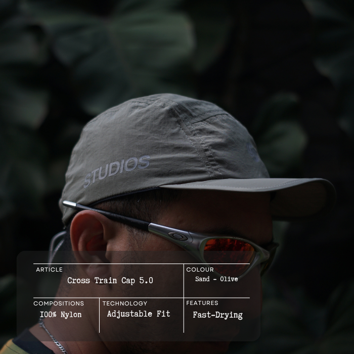 Cross Train Cap 5.0 Olive SSSYNC Studios