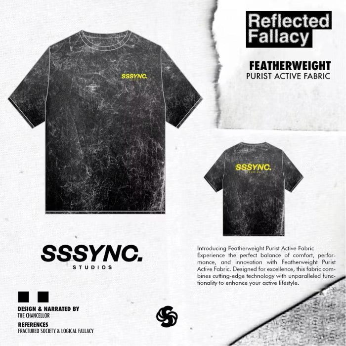 Reflected Fallacy Laundry Buddy Short Sleeves SSSYNC Studios Running Jersey