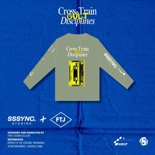 Cross Train Sage - SSSYNC STUDIOS x FTJ Running and Cycling Long Sleeve