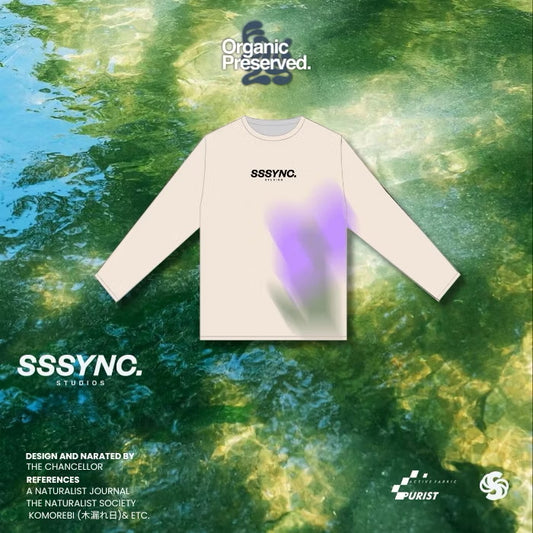 Organic Preserved Cream Long Sleeve Woman SSSYNC Studios Running Jersey