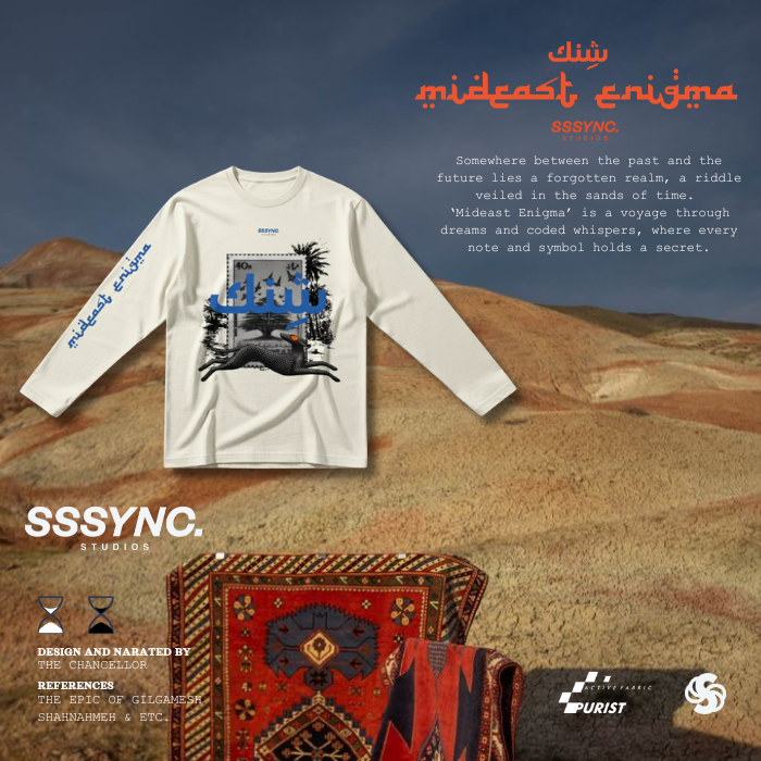 Mideast Enigma Lebanese Long Sleeve Women SSSYNC Studios Running Jersey