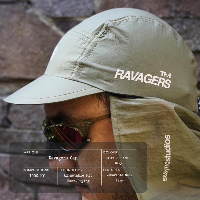Ravagers Lightweight Cap SSSYNC Studios Olive