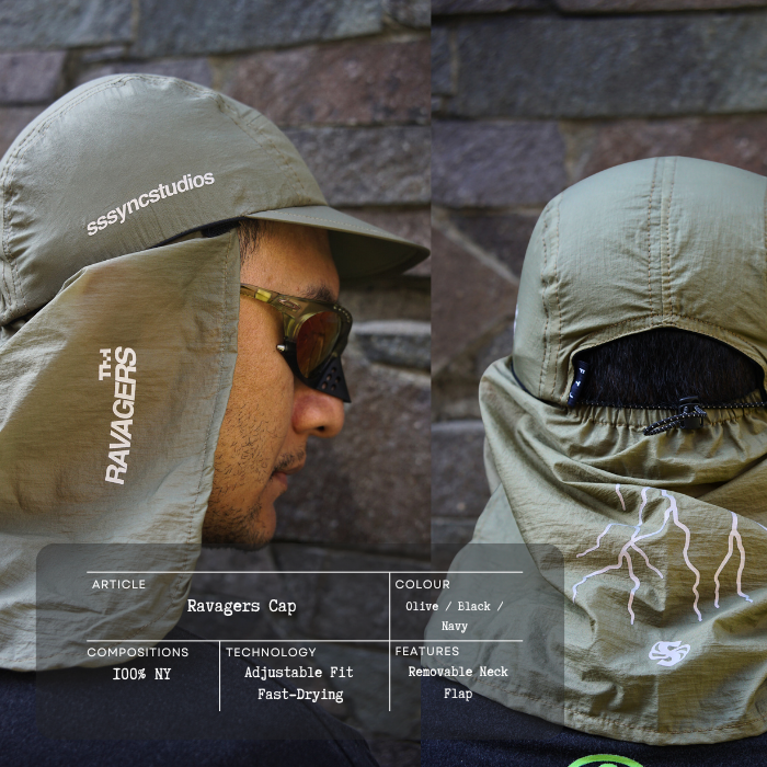 Ravagers Lightweight Cap SSSYNC Studios Olive