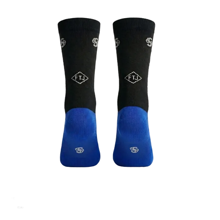SSSYNC Studios X FTJ Cross Train Socks Black Blue