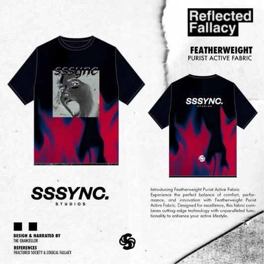 Reflected Fallacy Confusing Fact Short Sleeves SSSYNC Studios Running Jersey