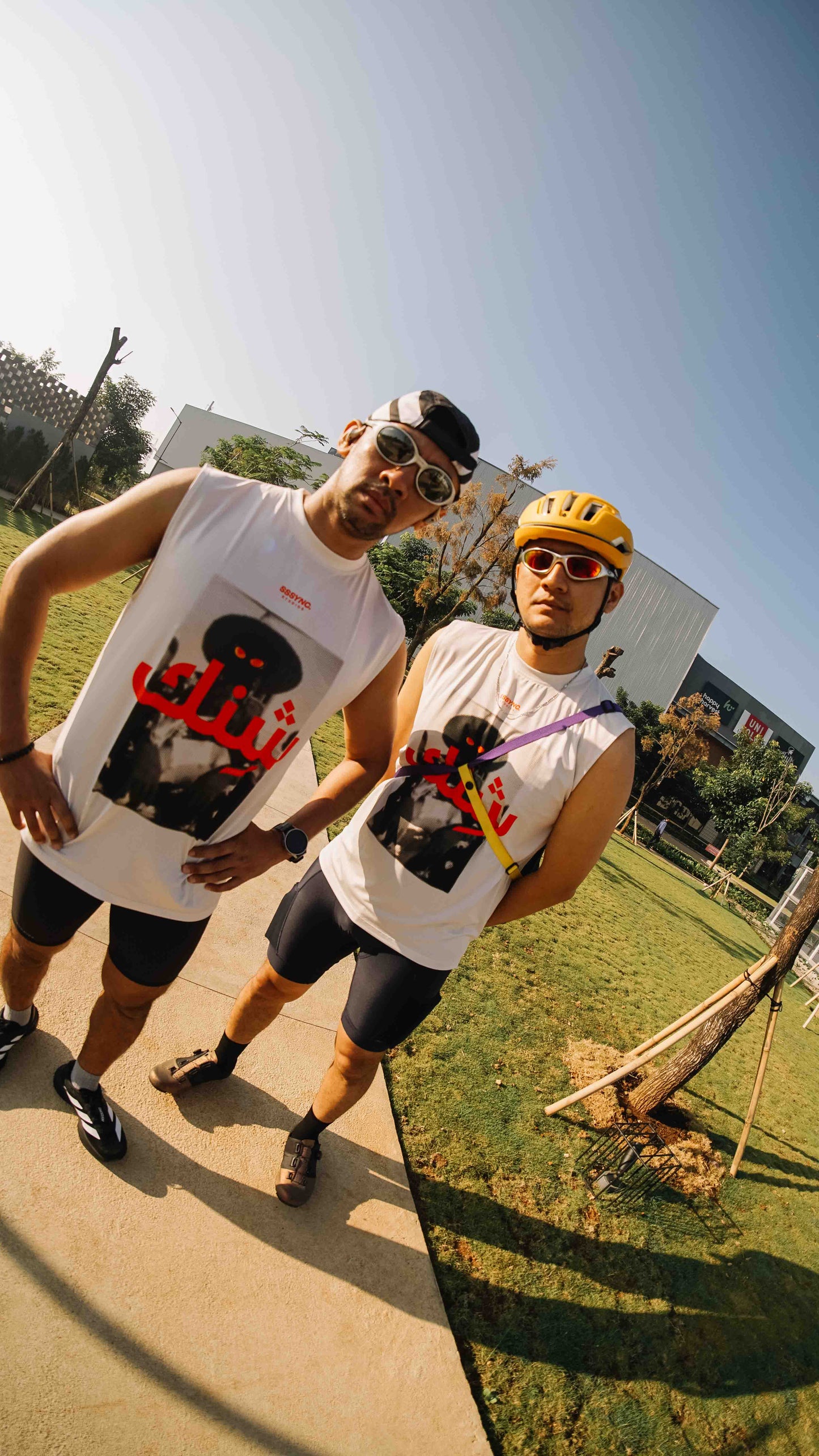 Mideast enigma sacrifice cult muscle tee - SSSYNC Studios Running Jersey