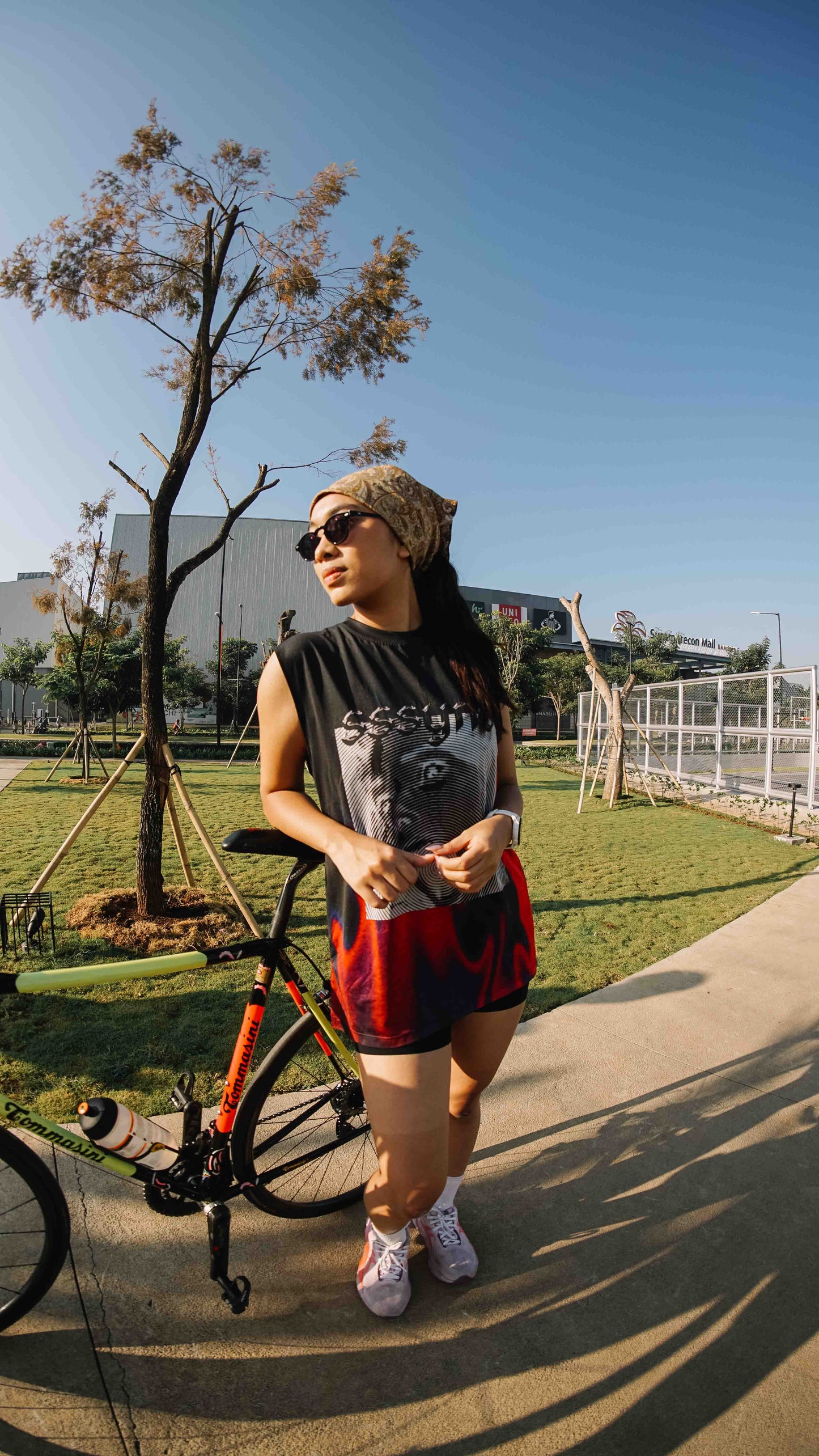 Reflected Fallacy Confusing Fact Black Muscle Tee SSSYNC Studios Running Jersey