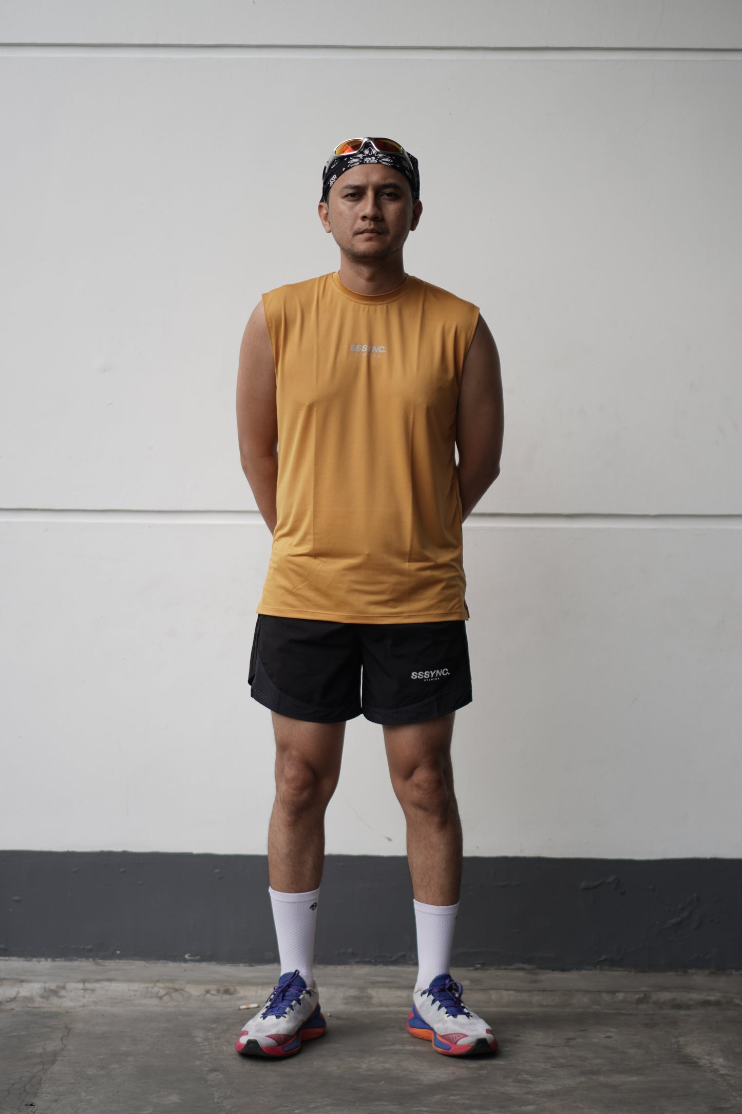 Cross Train G.E.N Sleeveless Tees Gold