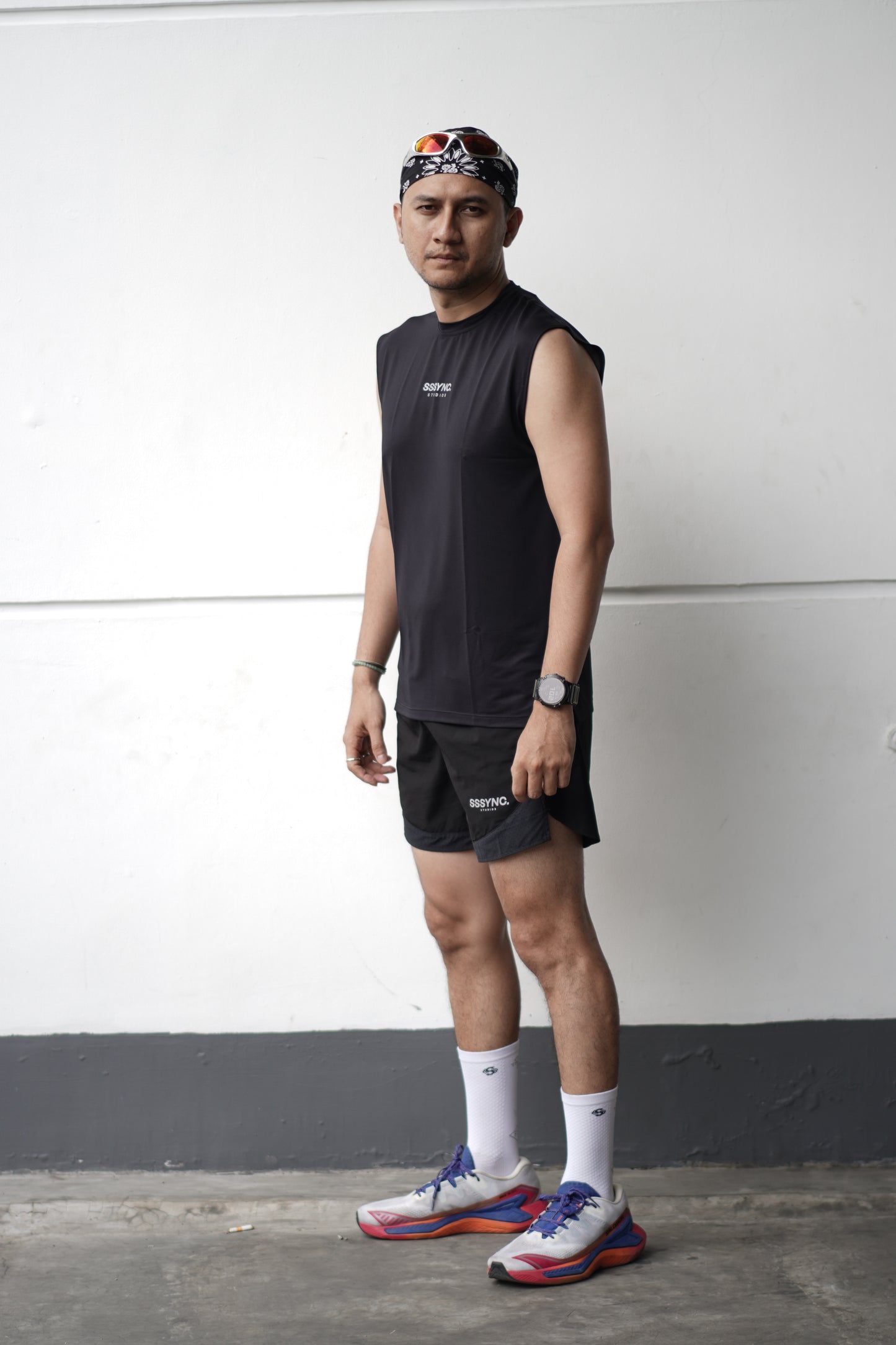 Cross Train G.E.N Sleeveless Tees Black