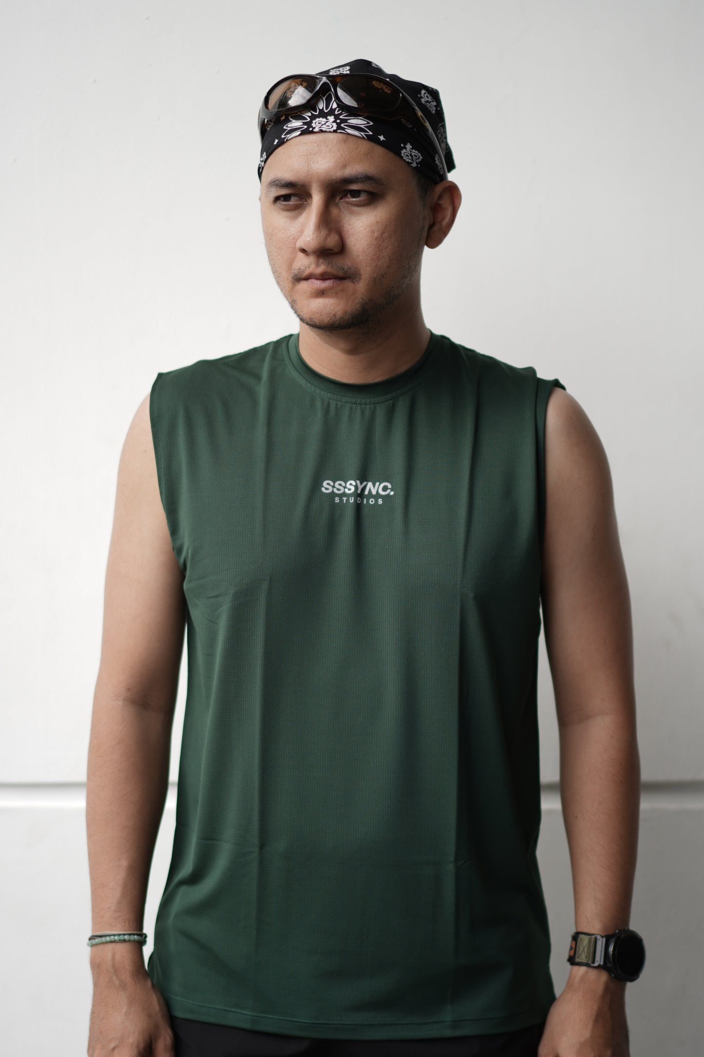 Cross Train G.E.N Sleeveless Tees Green