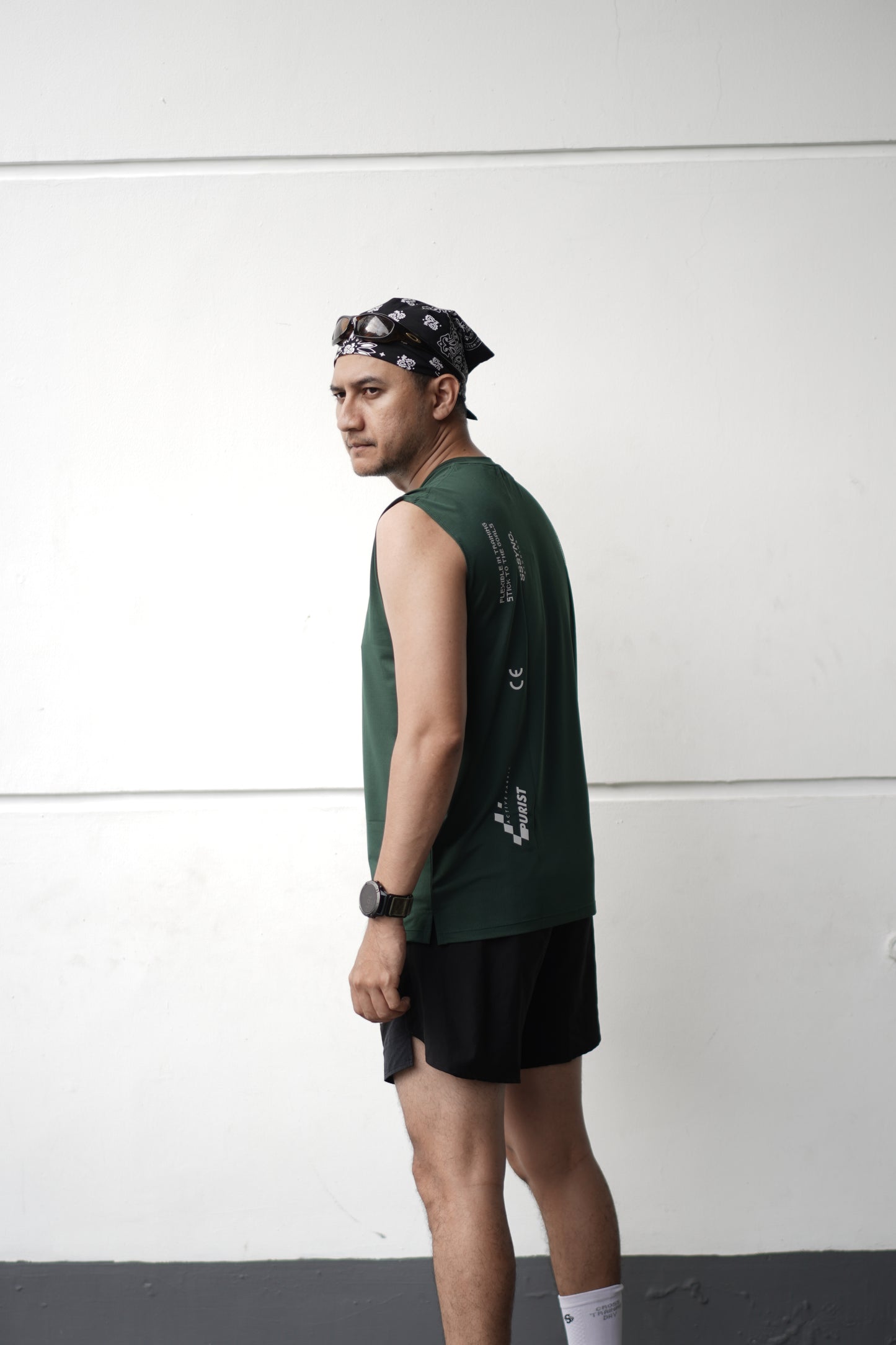 Cross Train G.E.N Sleeveless Tees Green