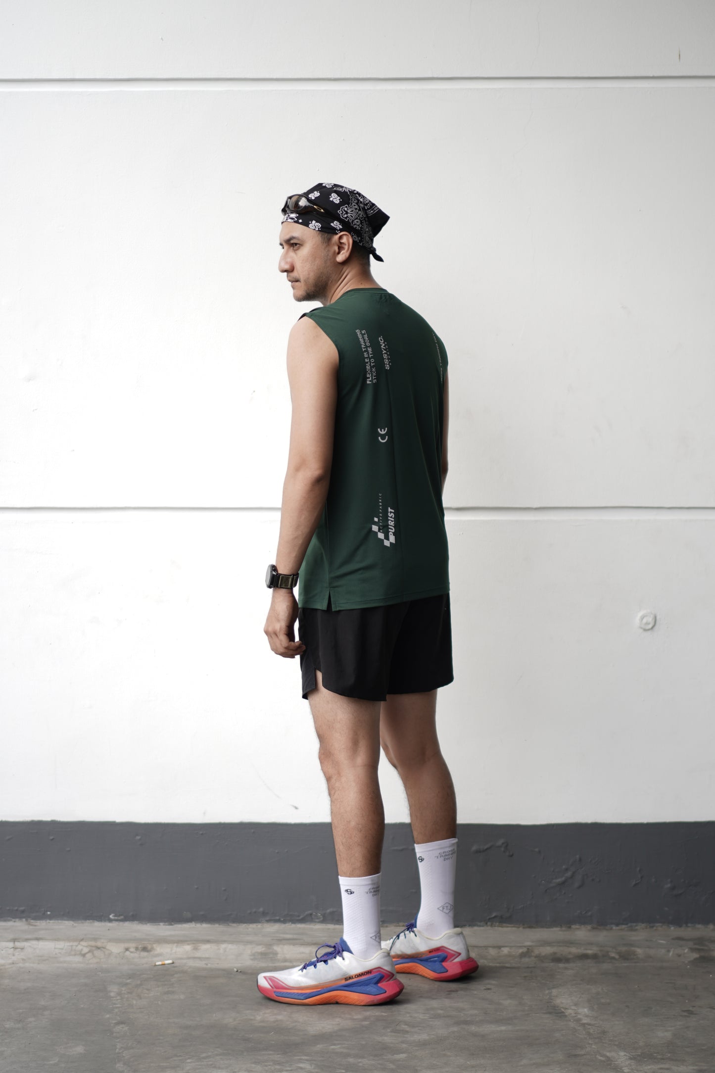 Cross Train G.E.N Sleeveless Tees Green