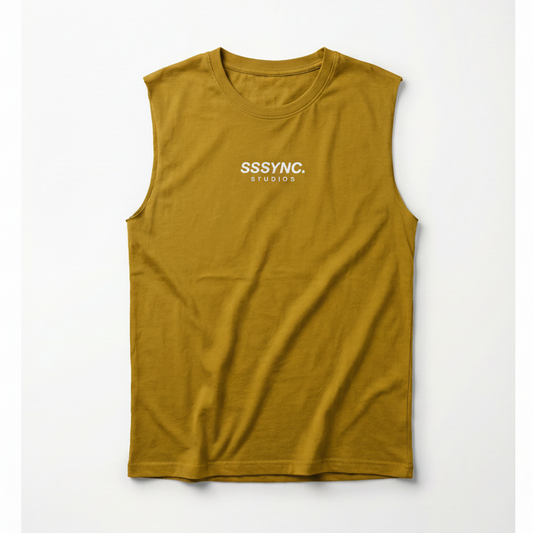 Cross Train G.E.N Sleeveless Tees Gold