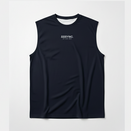 Cross Train G.E.N Sleeveless Tees Navy