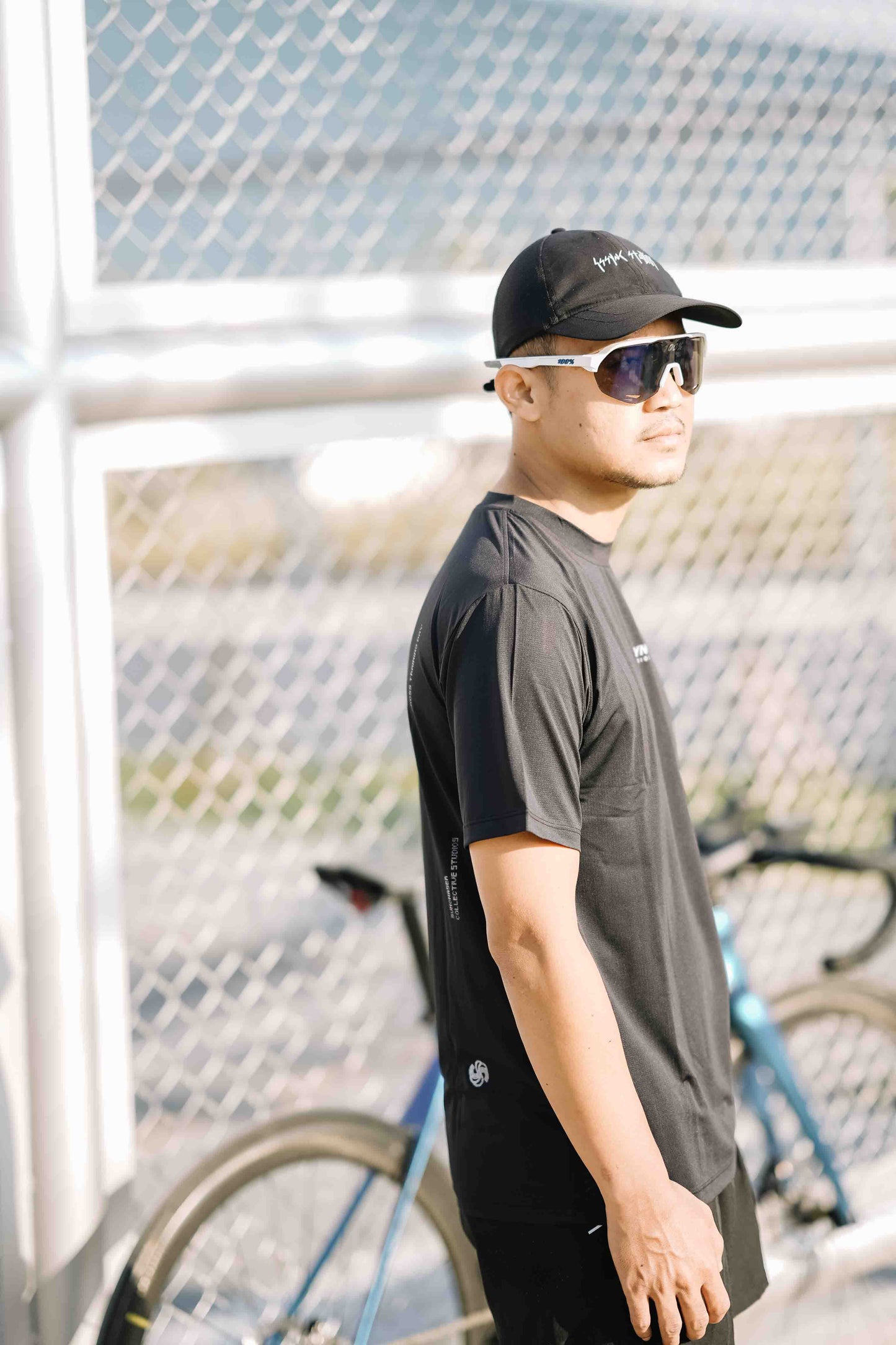 Cross Train G.E.N Black - SSSYNC STUDIOS Running Short Sleeve