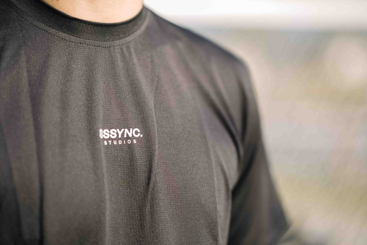Cross Train G.E.N Black - SSSYNC STUDIOS Running Short Sleeve