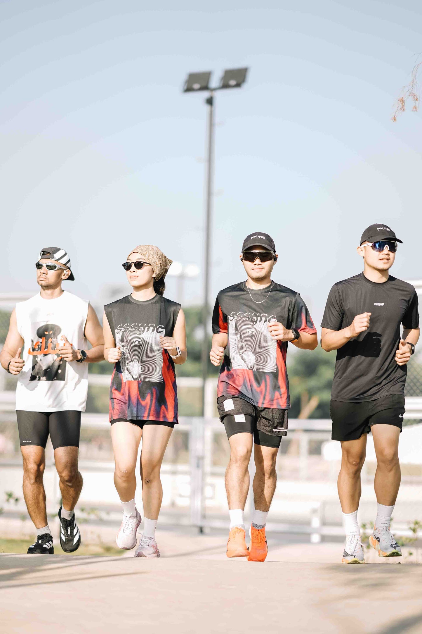 Reflected Fallacy Confusing Fact Short Sleeves SSSYNC Studios Running Jersey