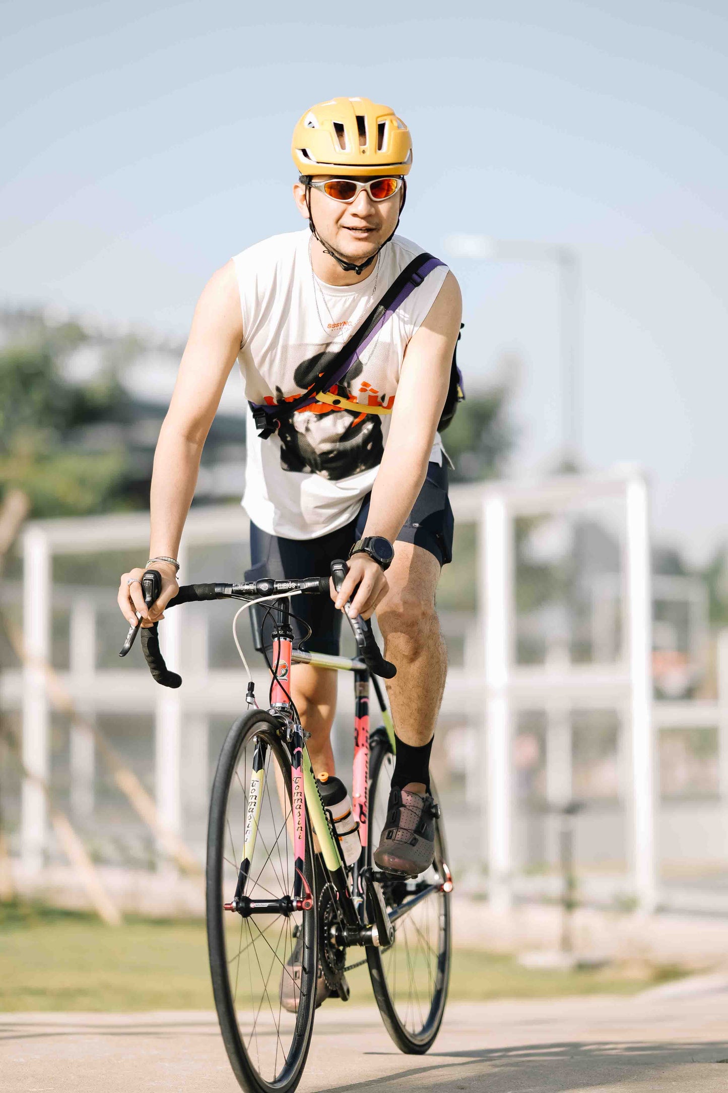 Mideast enigma sacrifice cult muscle tee - SSSYNC Studios Running Jersey