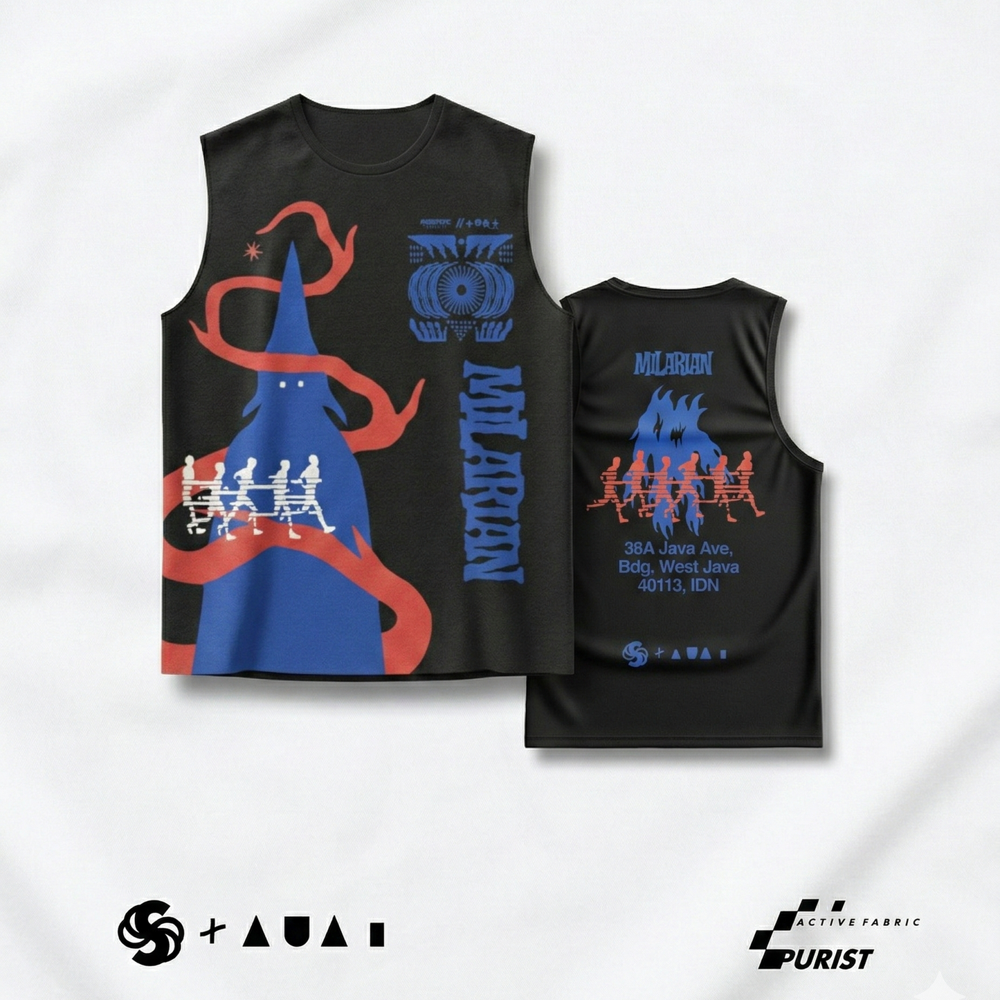 Pre Order Milarian Kaluargi x SSSYNC Sleeveless Running Jersey