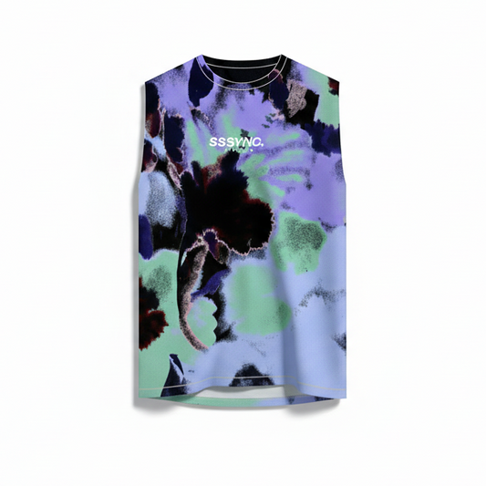 Organic Preserved Aria Oath Muscle Tee - SSSYNC Studios Running Jersey