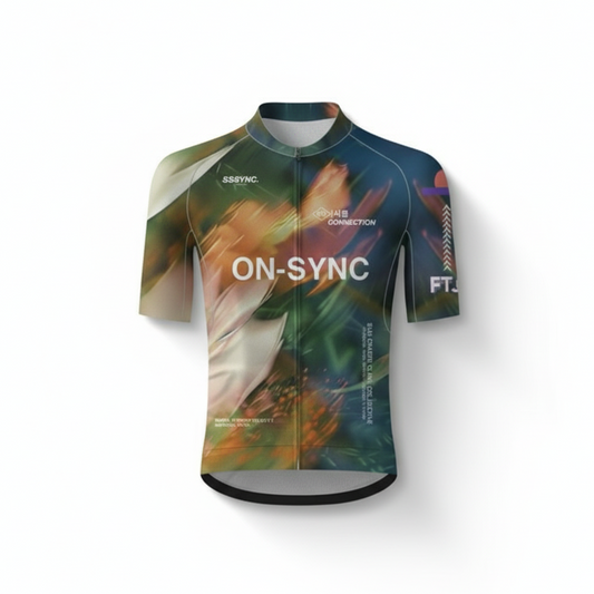 Pre Order Organic Preserved  Summer Bloom FTJ Cycling Jersey
