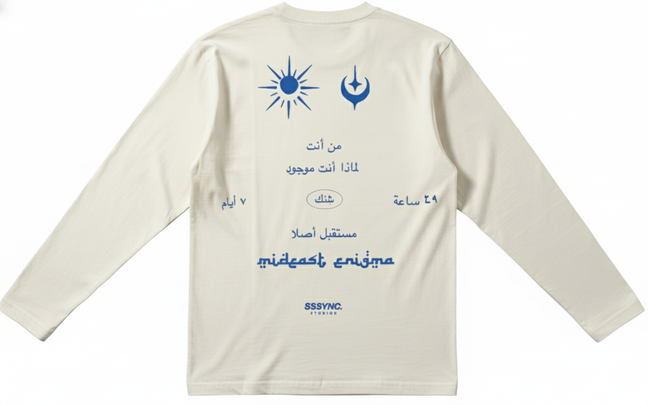 Mideast Enigma Lebanese Long Sleeve Women SSSYNC Studios Running Jersey