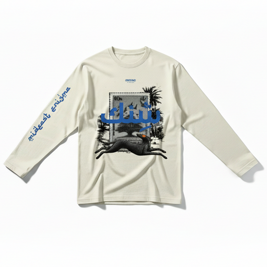 Mideast Enigma Lebanese Long Sleeve SSSYNC Studios Running Jersey