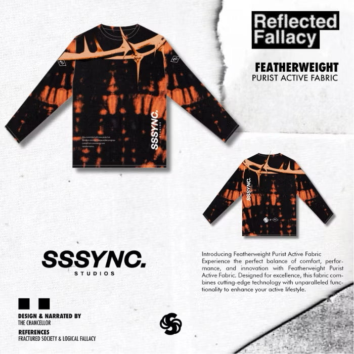 Reflected Fallacy Chain Thorn SSSYNC Studios Running Jersey