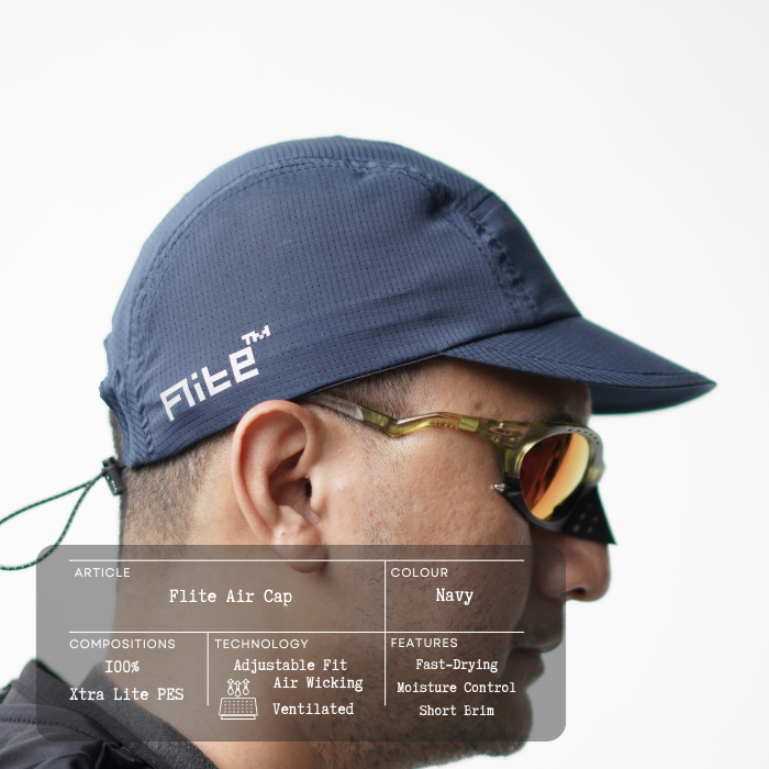 Sssync studios x FTJ Flite Air Cap: Extra-Light, Maximally Breathable