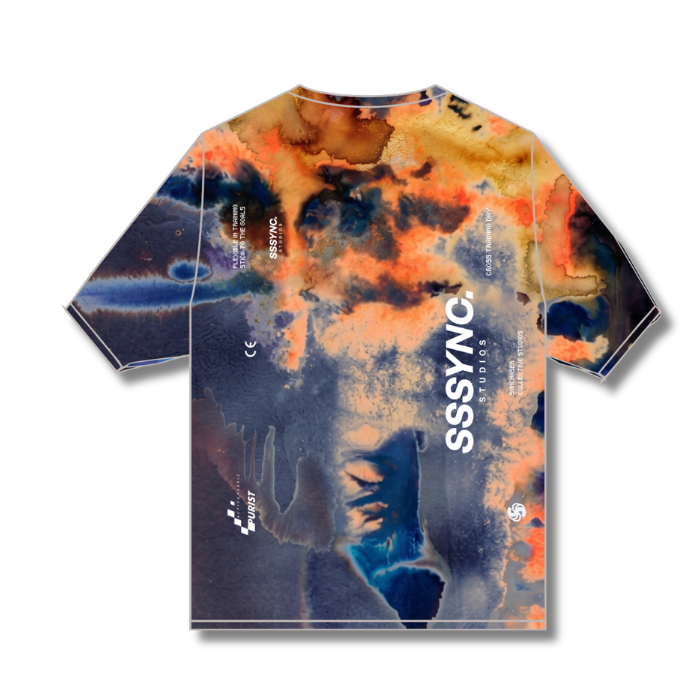 Reflected Fallacy Laundry Buddy Short Sleeves SSSYNC Studios Jersi Larian