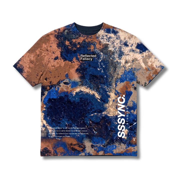 Reflected Fallacy Laundry Buddy Short Sleeves SSSYNC Studios Jersi Larian