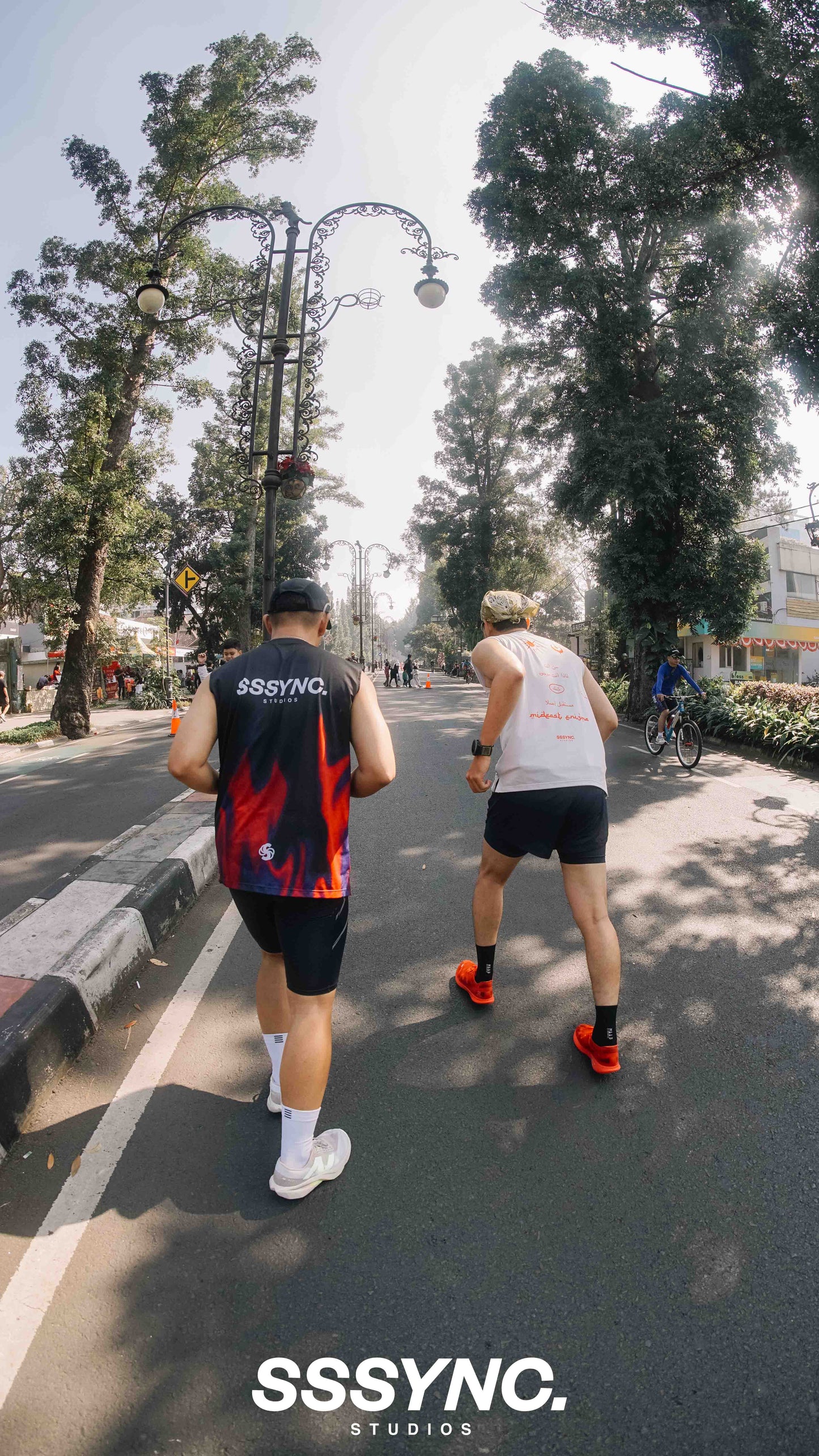 Reflected Fallacy Confusing Fact Black Muscle Tee SSSYNC Studios Running Jersey