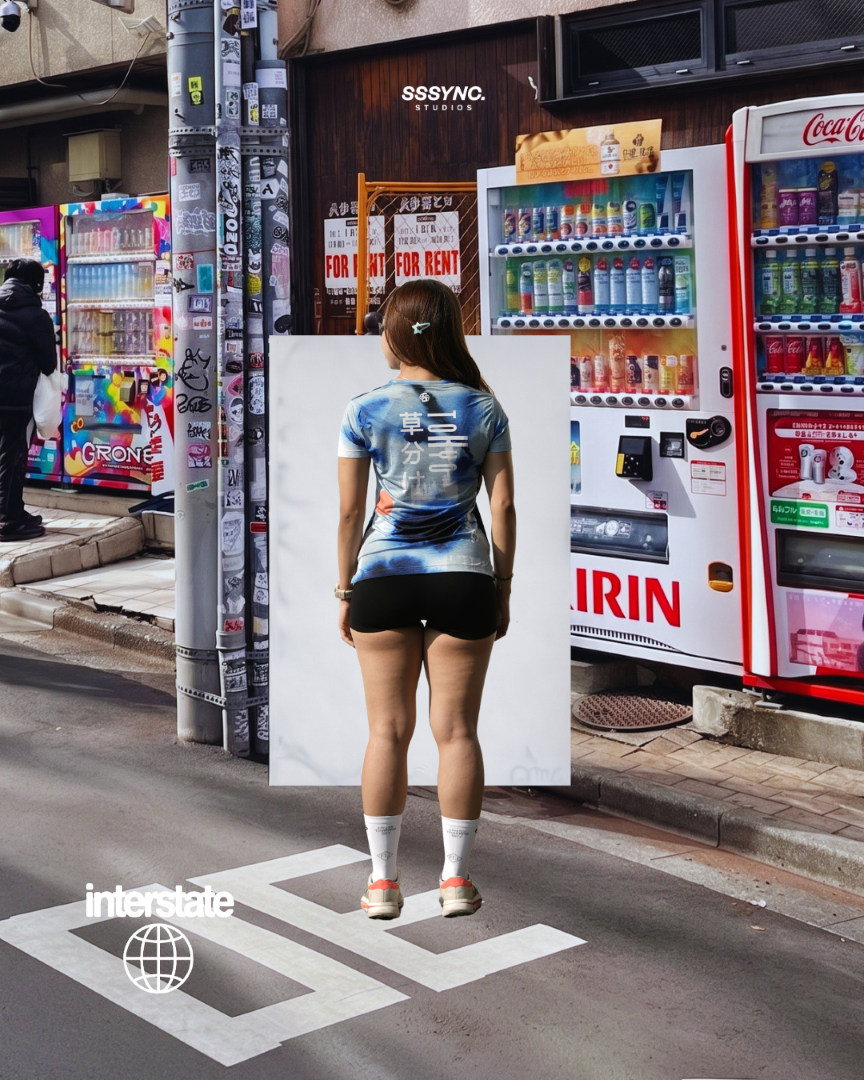 Jersi Edisi Larian Laluan Gunung Fuji Kusawake Antaranegeri