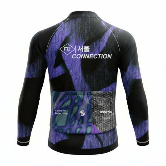 Pre Order Reflected Fallacy Deep Hominem FTJ Cycling Jersey Long Sleeve