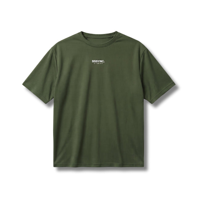 Cross Train G.E.N Green - SSSYNC STUDIOS Running Tees Short Sleeve