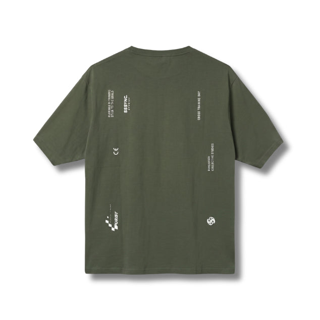 Cross Train G.E.N Green - SSSYNC STUDIOS Running Tees Short Sleeve
