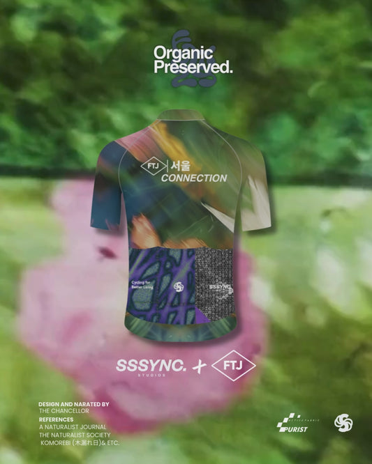 Pre Order Organic Preserved  Summer Bloom FTJ Cycling Jersey